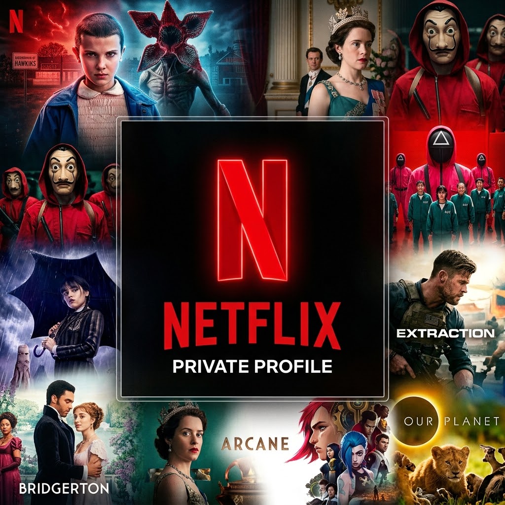 Netflix 1 Bulan – 1 Profil Private